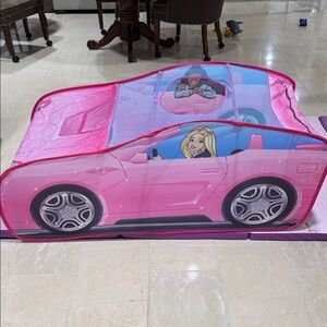 Barbie Pink Convertible Play Tent